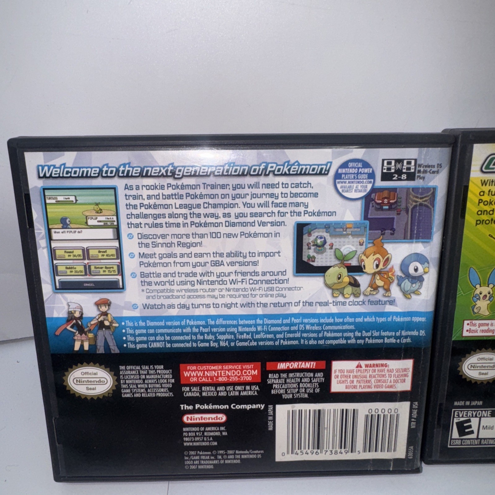 REPLACEMENT ( CASE ONLY ) Pokémon: Diamond Version & Ranger ( Nintendo DS, )