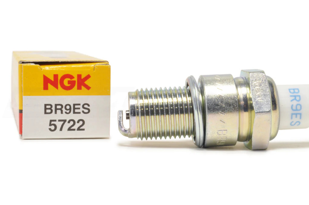 QTY 2 | NGK BR9ES Standard Spark Plugs #5722 for Motorcycles ATVs Snowmobiles