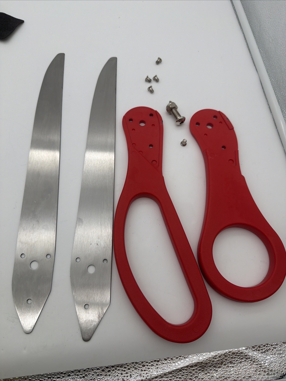 25" Red Scissors for Grand Opening, Ribbon Cutting Ceremony