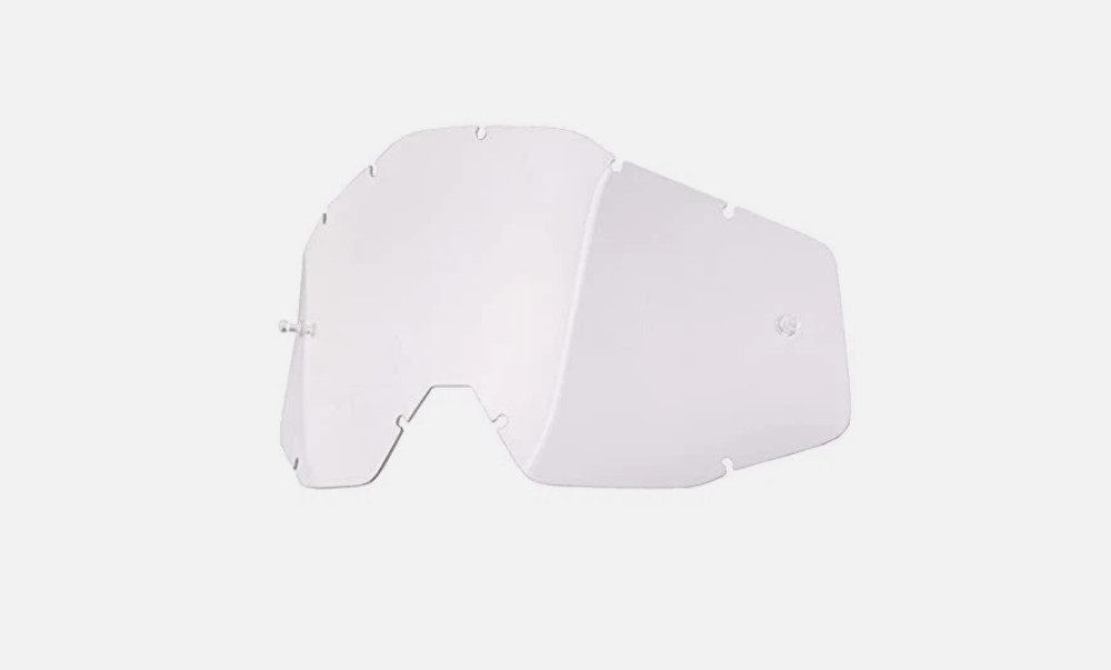2000-2024 100% Adult Replacement Lens Anti-Fog Racecraft/Accuri Clear 51001-010-
