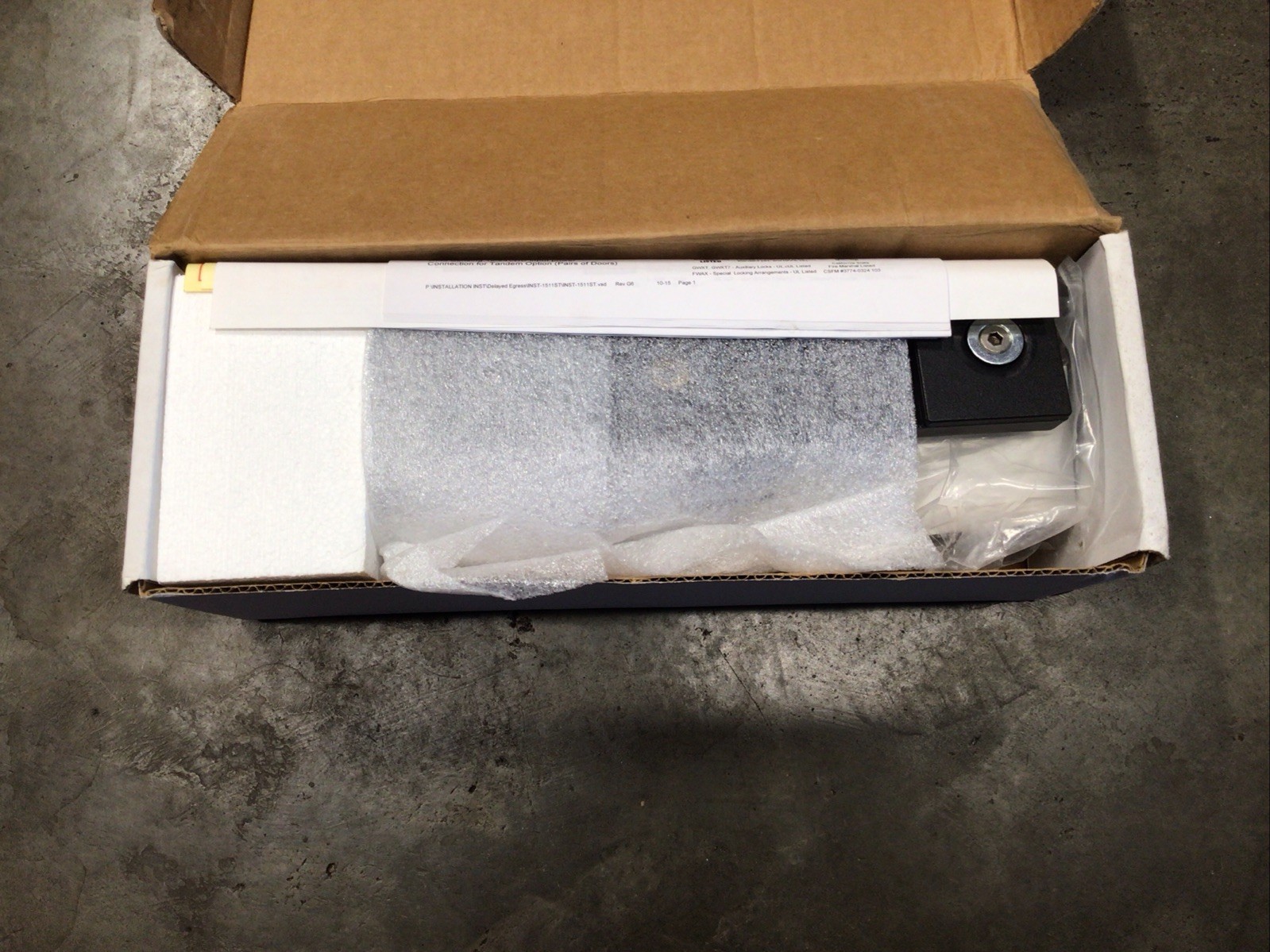 SDC lock 1511SNDKV Delayed Egress Access control 628 ,New ,A201