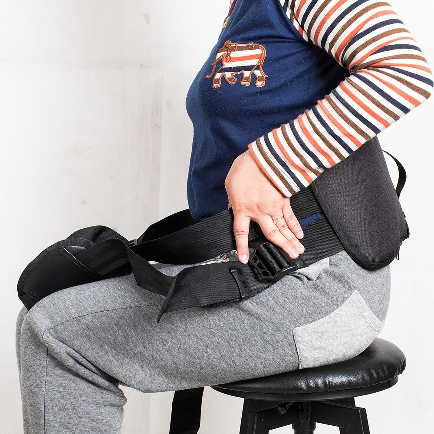 Support belt for better back whole day Lower Back Support Belt -Posture Corre...