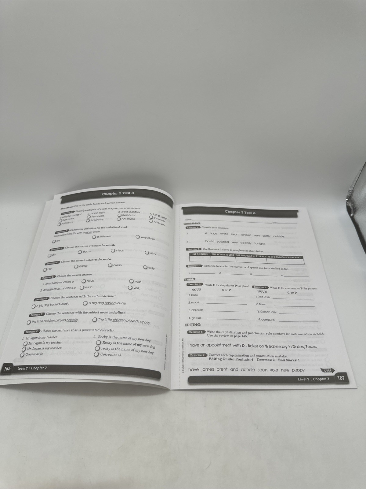 Shurley English Level 2 (2013 Edition) Student Workbook & Test NEW