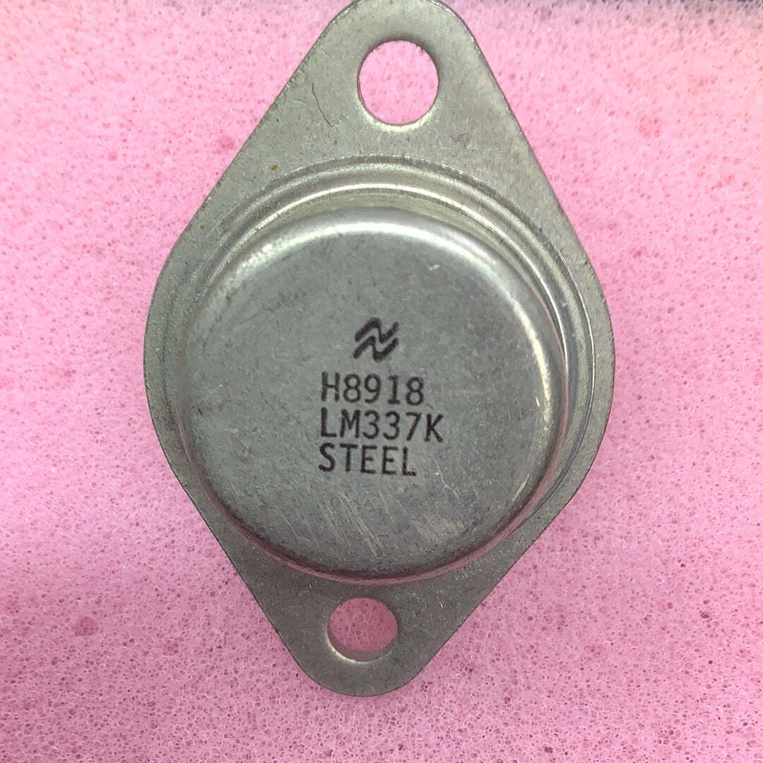LM337K - NATIONAL SEMICONDUCTOR - Adjustable -1.2-37V 1.5A Negative Voltage Regu