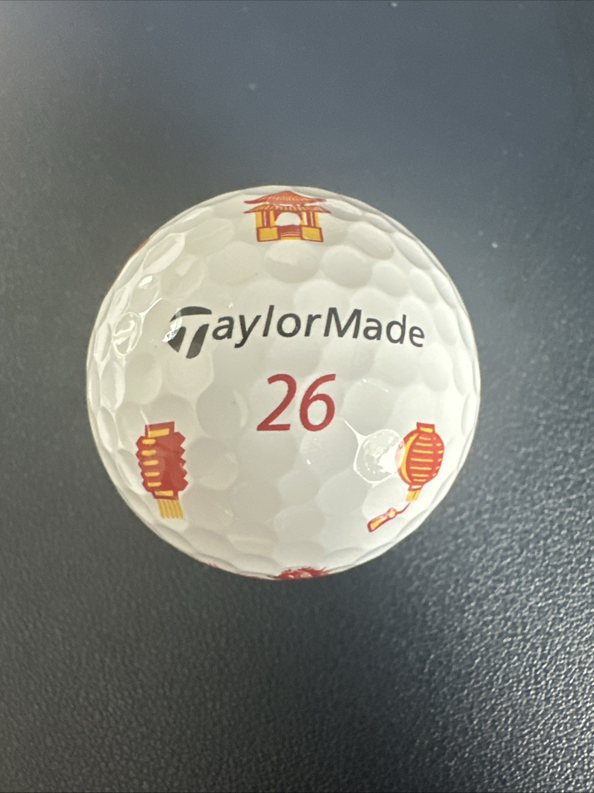 Taylormade TP5x Fire Horse Pix Single Golf Ball. One Ball Lunar Year