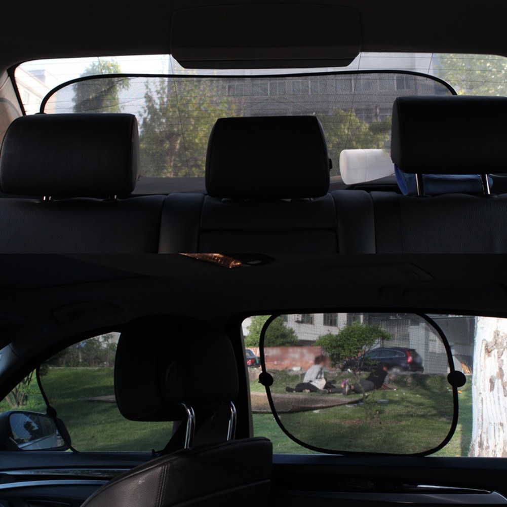 Windshield Sun Shade Car Window Covering with Suction Cup Installation