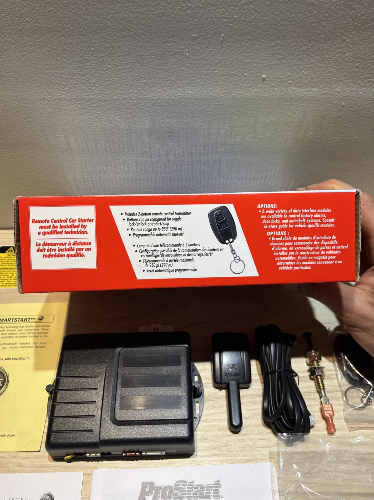 Pro Start Remote Control Car Starter CT-3271 Pro Start 950' (290 m) Range NEW!