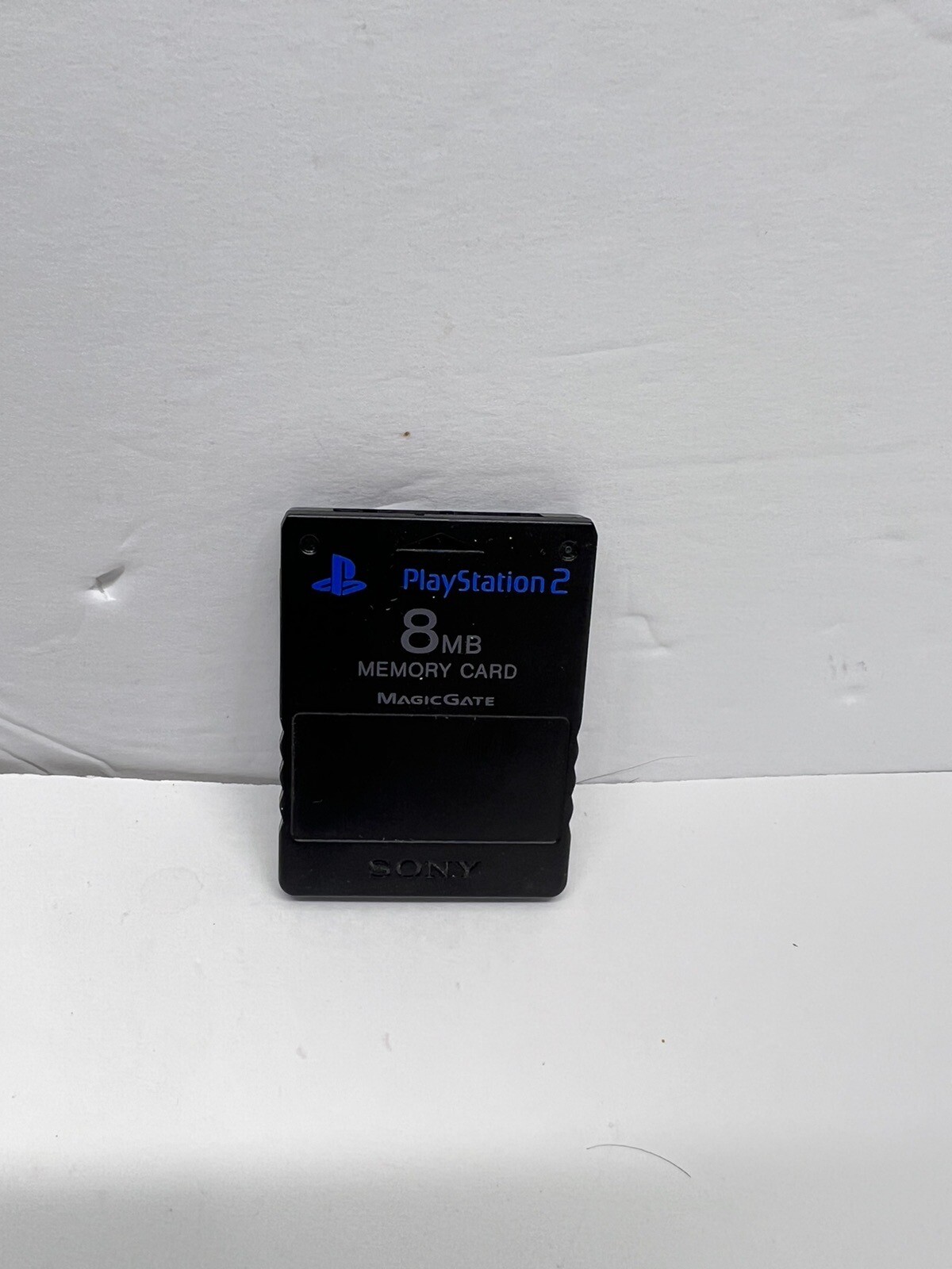Official Sony Playstation 2 PS2 Memory Card 8MB OEM Magic Gate BLACK SCPH-10020