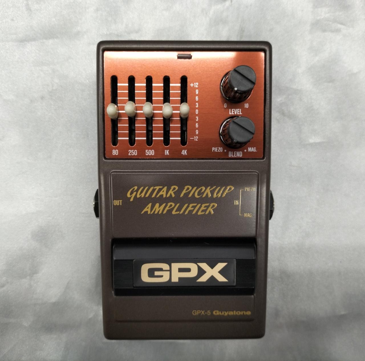 GUYATONE GPX-5 Preamp for Electric Acoustic Guitar Used
