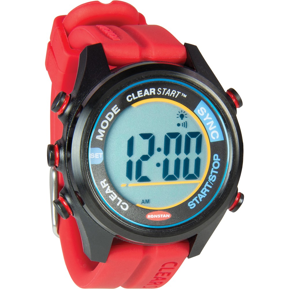 Ronstan ClearStart 40mm Sailing Watch Race Timer Waterproof 5ATM Red