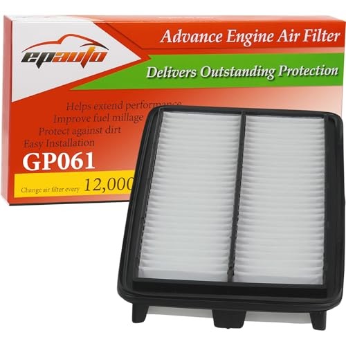 GP061 (CA12061) Engine Air Filter, Replacement for Acura MDX, TLX, Honda