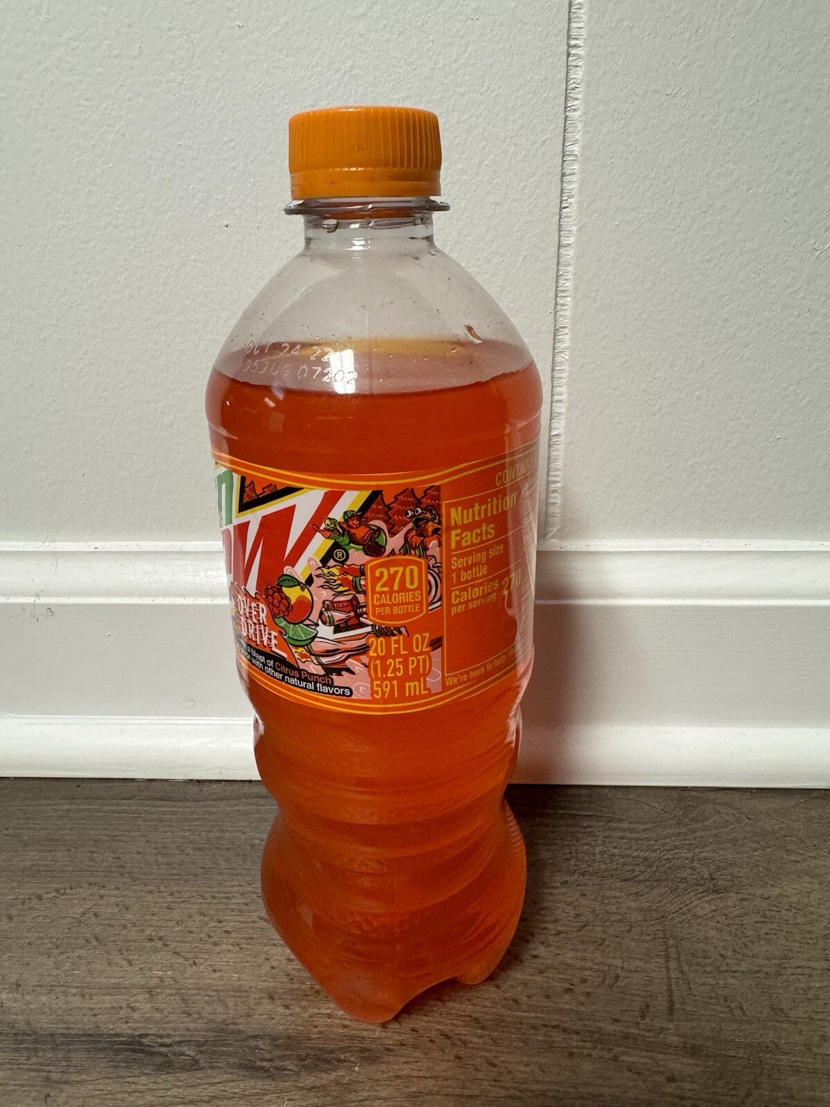 NEW Unopened Mountain Dew Overdrive 20 oz bottle Full