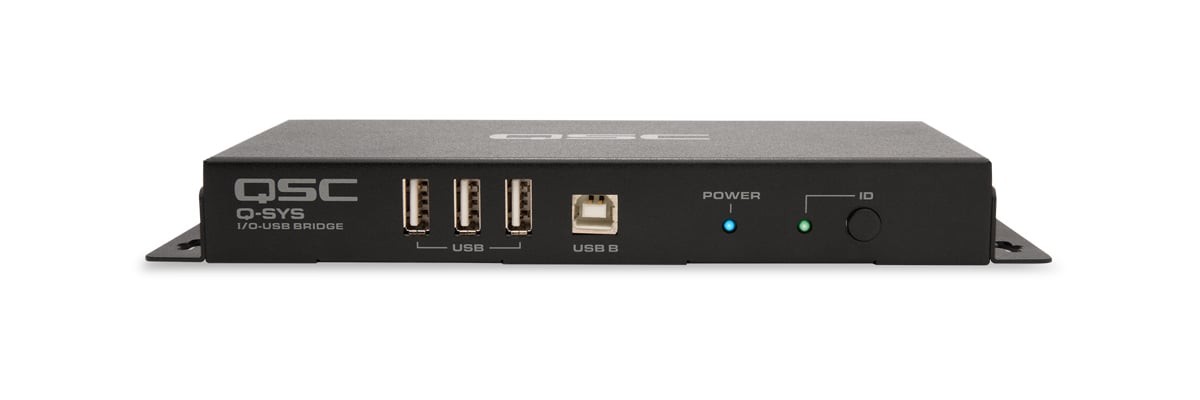 QSC Q-SYS I/O-USB Bridge Network AV Endpoint | New Factory Sealed NIB