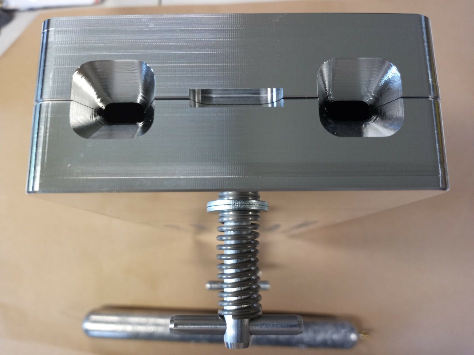Cod Sinker / Deep Drop Weight Mold ( 2 Cavity ) 10# and 10# Aluminum CNC