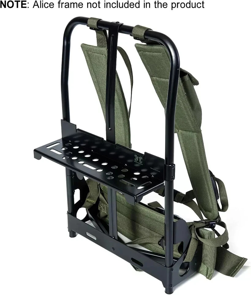 ALICE Frame Cargo Shelf OD Strap Rucksack Load Support Plate for Military Frame