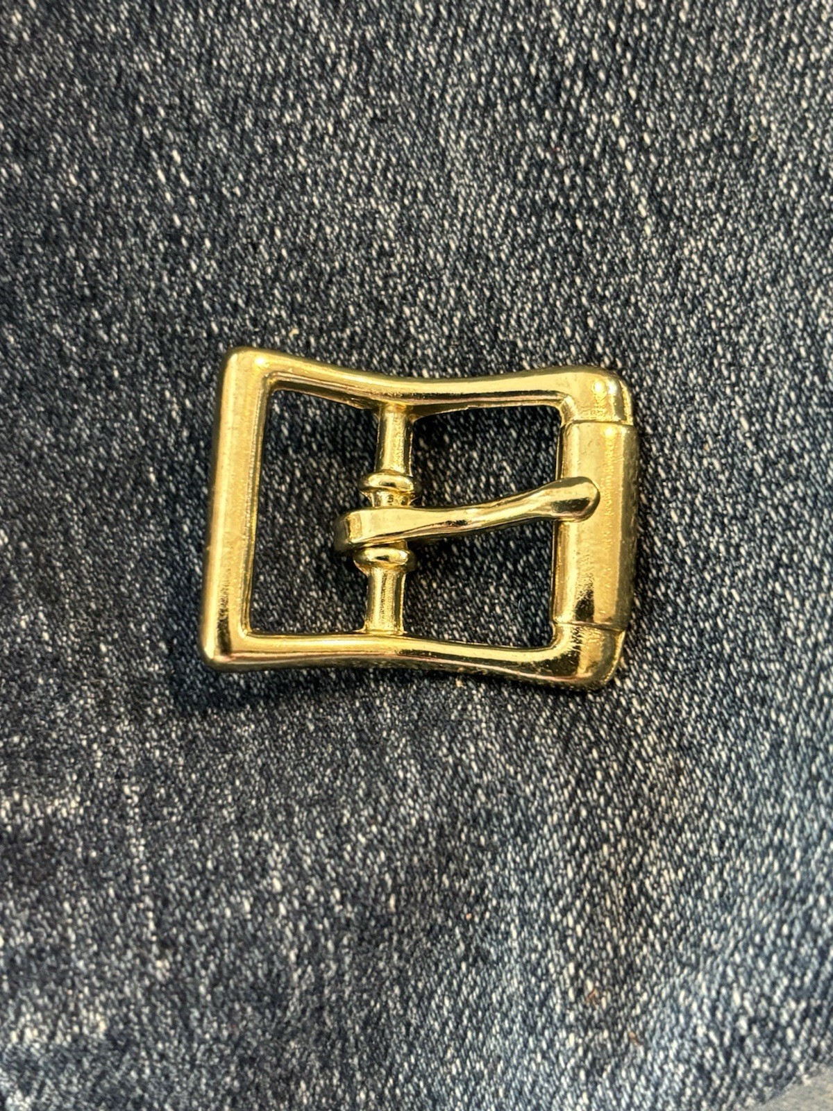 5 - Brass Buckles -  Tandy 5/8"   *Western * Native Crafts * Leatherwork *Sewing