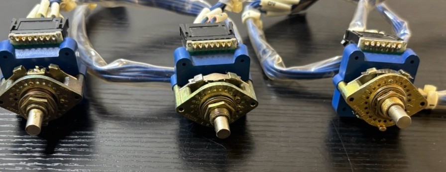Tosoku DP-Code 1 Step 15 Rotary Switch With Cable Lot of 3