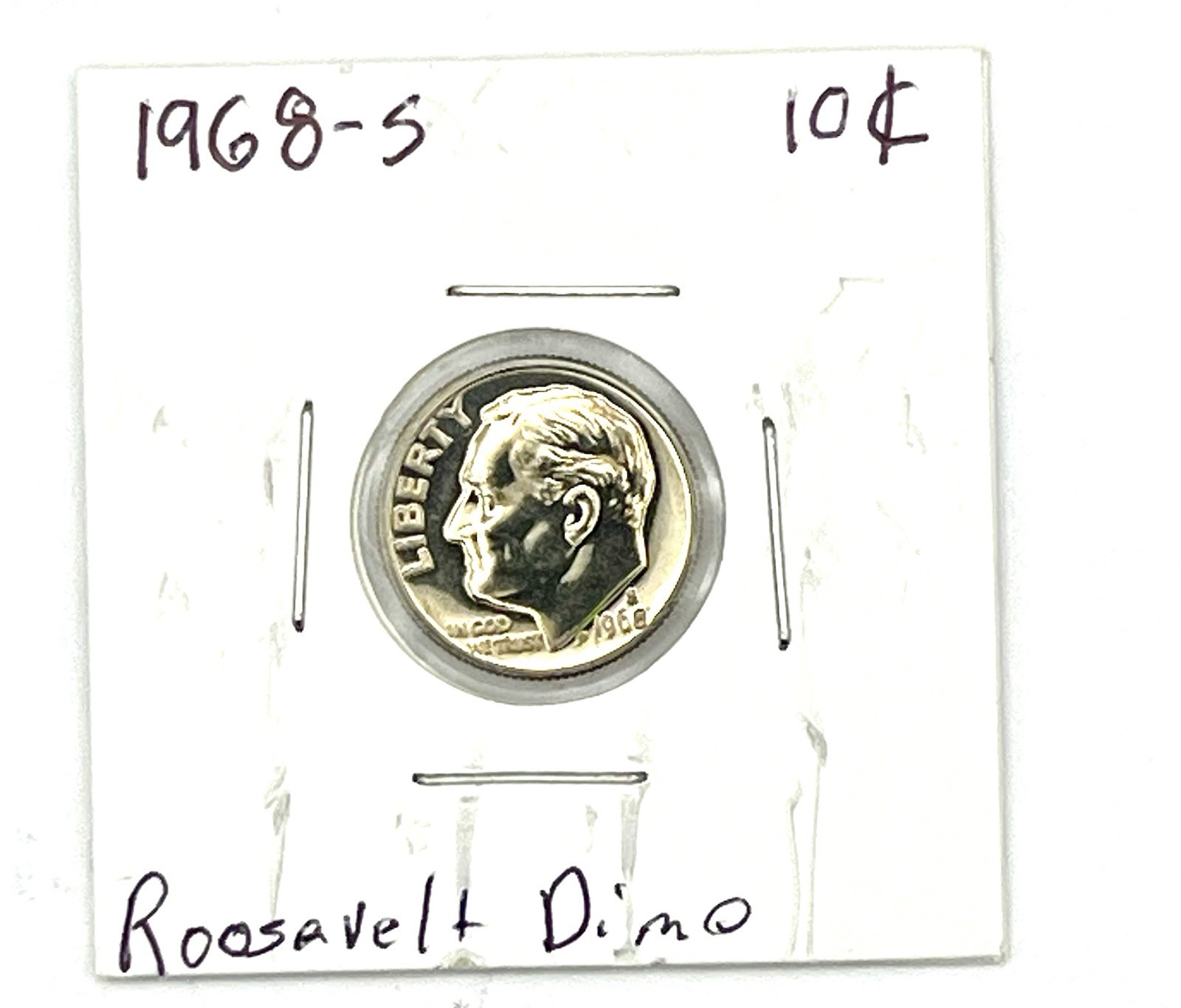 1968 S Roosevelt Dime Gem Proof