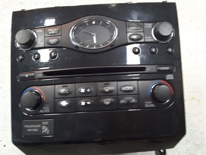Audio Equipment Radio Receiver 6 Disc CD Fits 09 INFINITI FX SERIES 309276