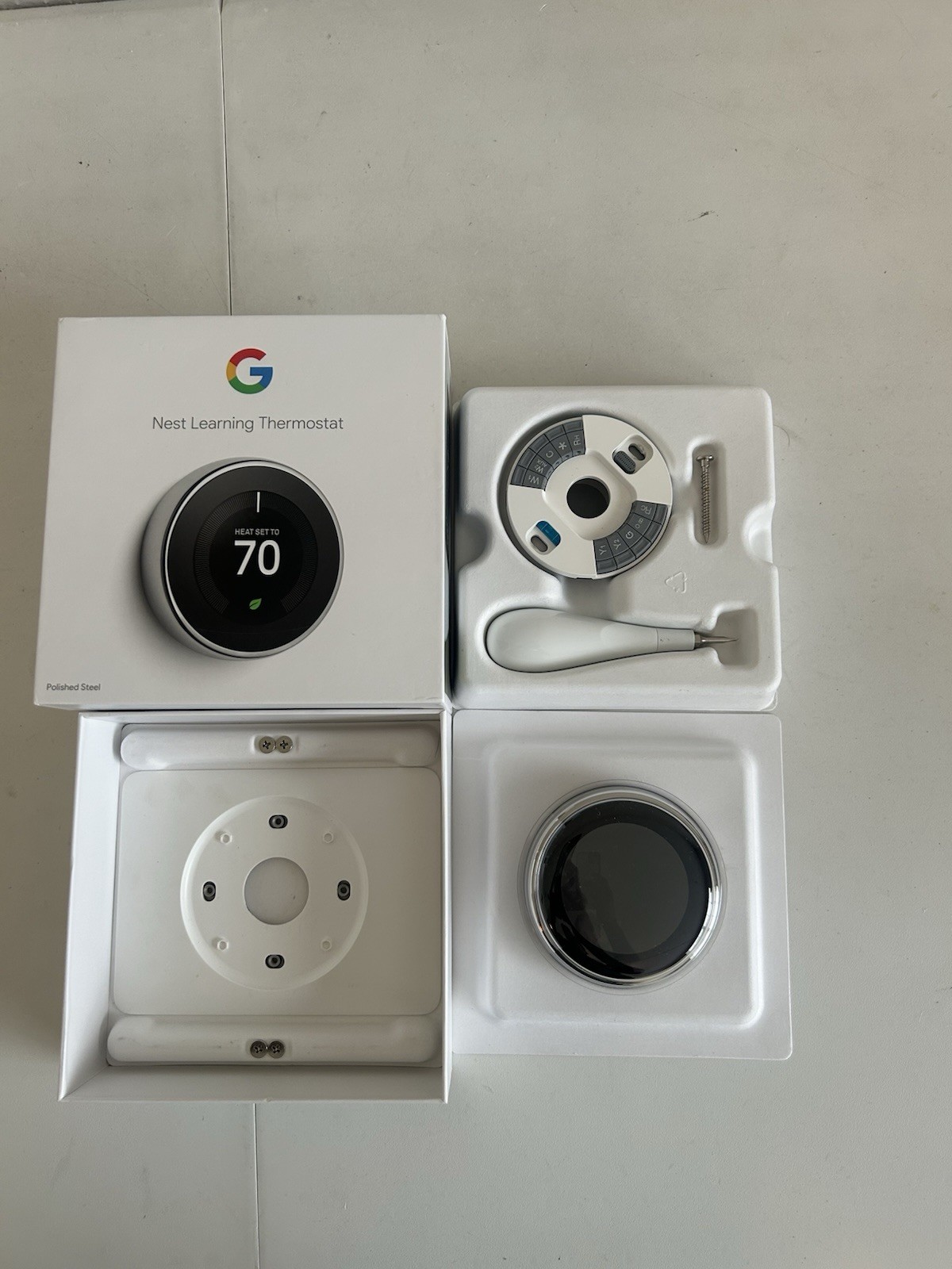 Nest T3019US Programmable Thermostat OPEN BOX  FREE SHIPPING