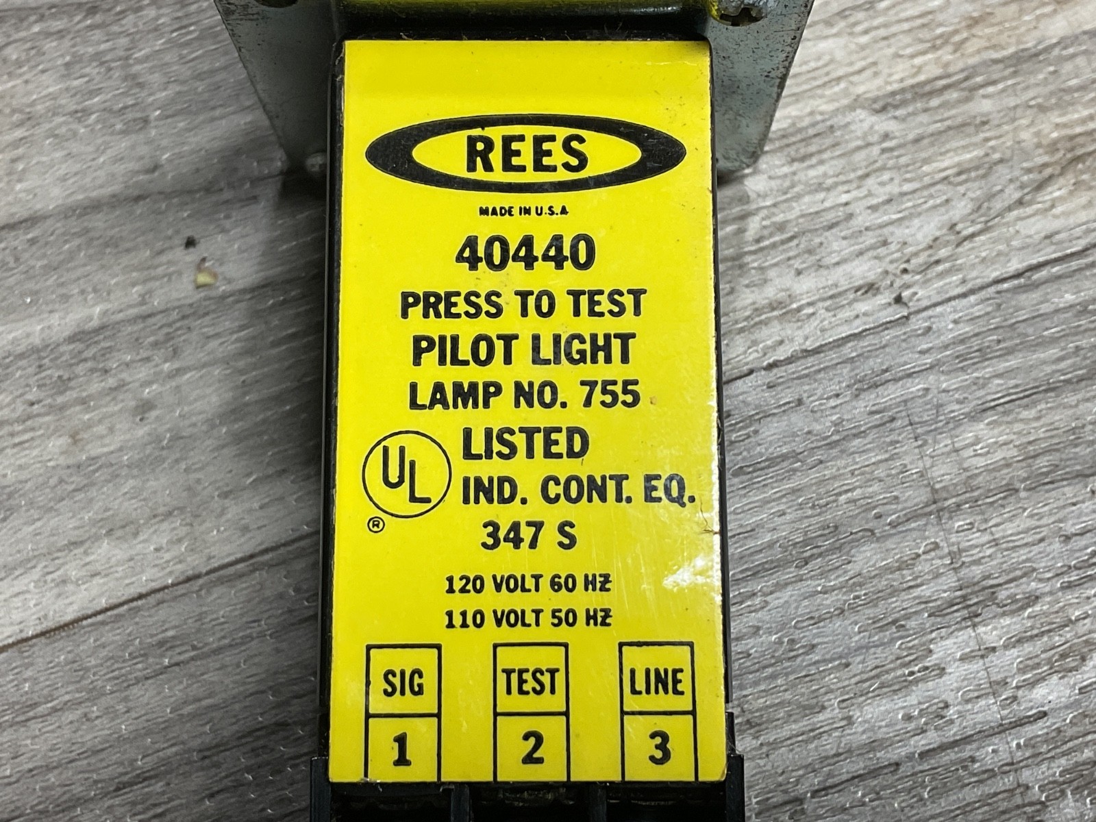Rees 40440-000 Standard Pilot Light 40440 #315M111