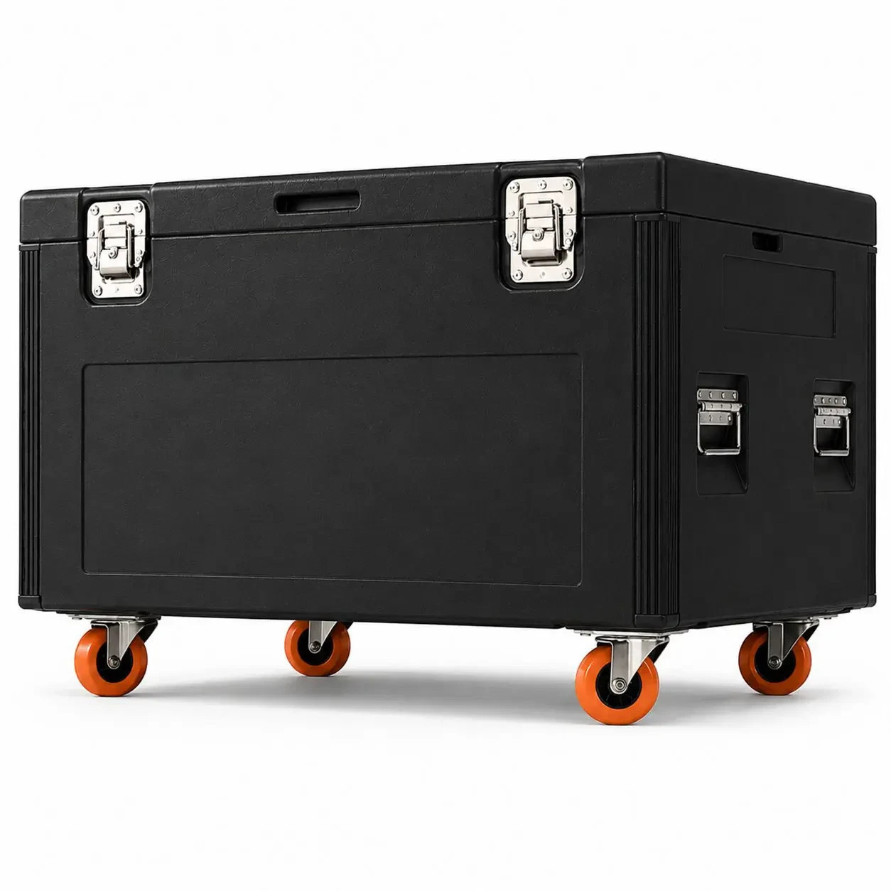 Large ATA Cable Trunk Flight Case with Wheels for Event Gear