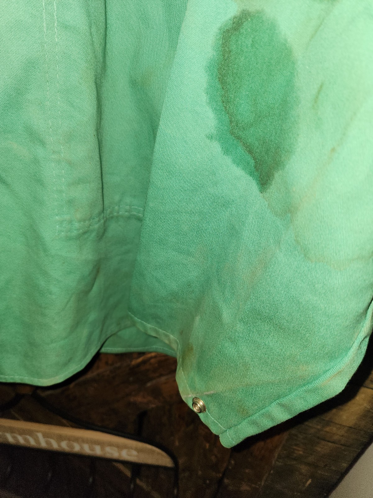 Tillmann XL Green Flame Resistant Welding Jacket Used