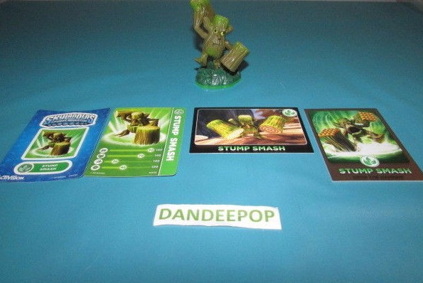Skylanders First Edition Stump Smash W1120A W/ Cards  Activision Video Game Toy
