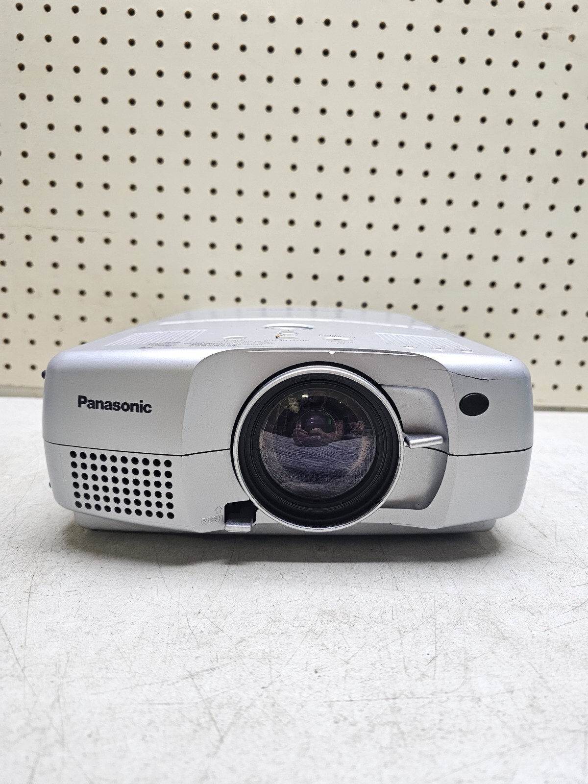 Panasonic LCD Projector W/ Case Model: PT-L711U Lamp Hours: 1,427 Tested & Works