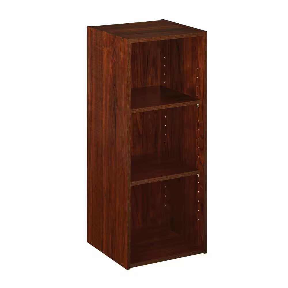 3 Cube Storage Organizer Stackable Laminate Shelf Closet Shoe Rack Unit
