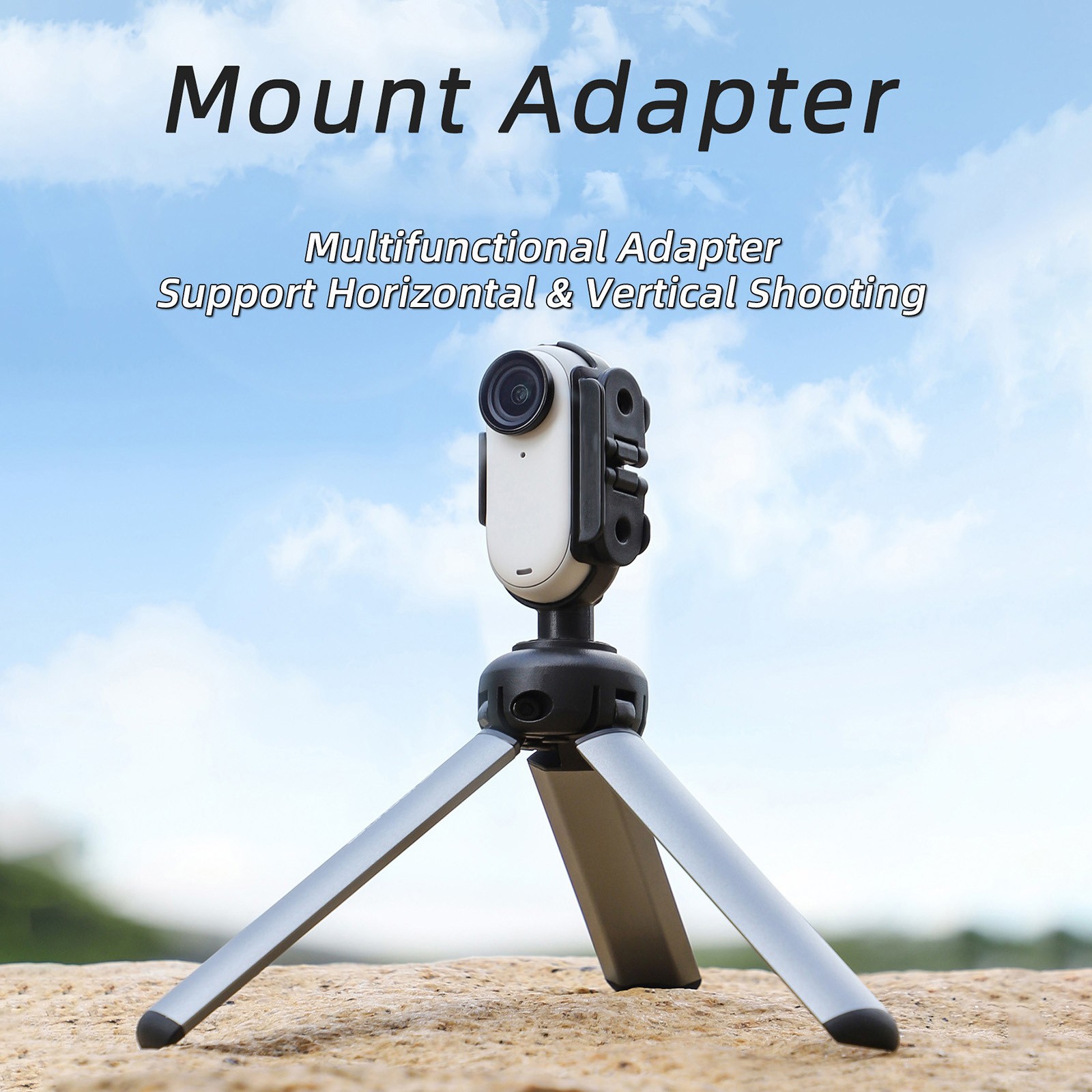 For Insta360 GO3 Action Camera Frame Cage Extension Quick Release Accessories f
