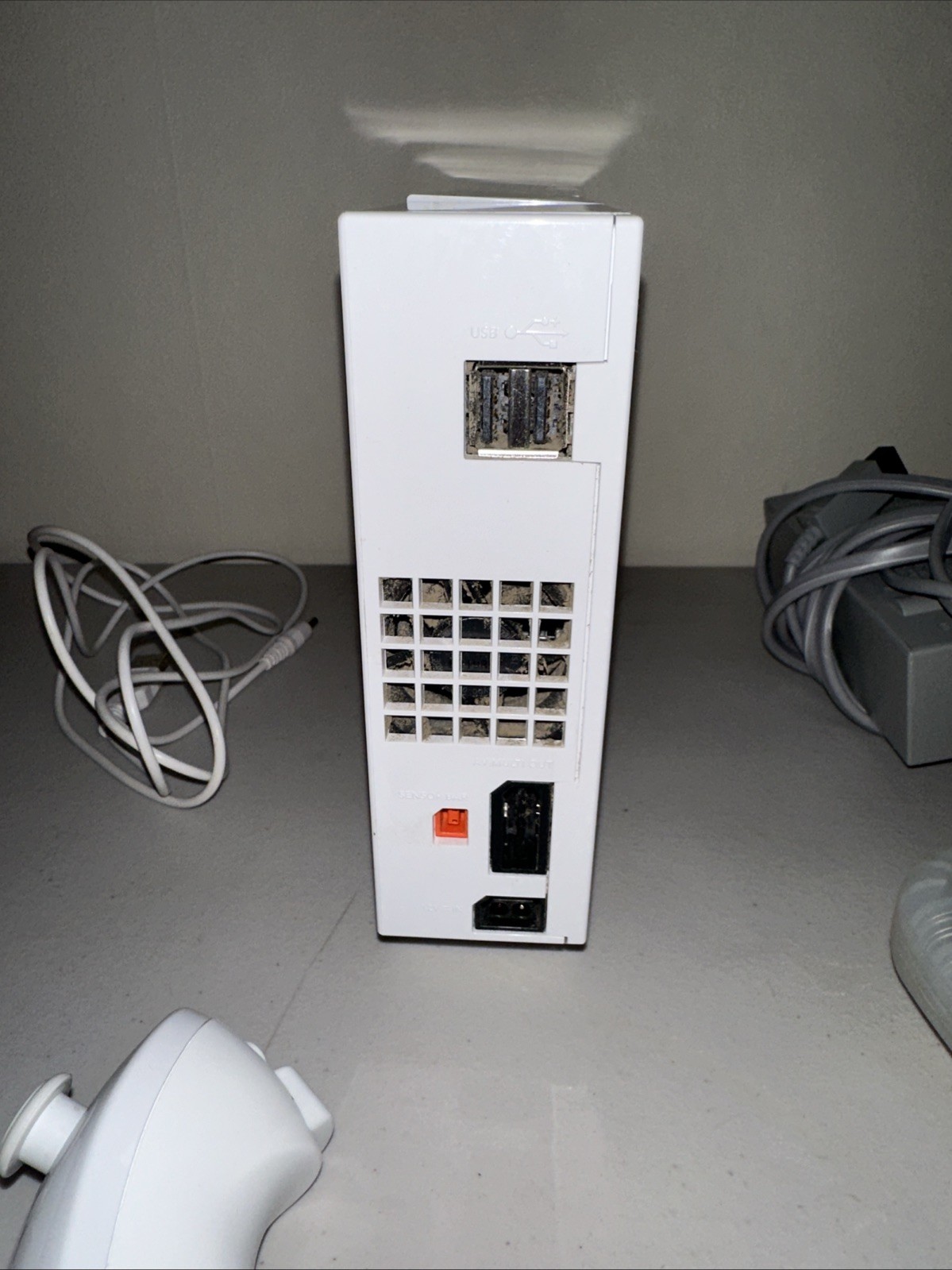 Nintendo Wii Game Console RVL-001 + 2 Remotes - 2 Player Bundle (No Sensor Bar)