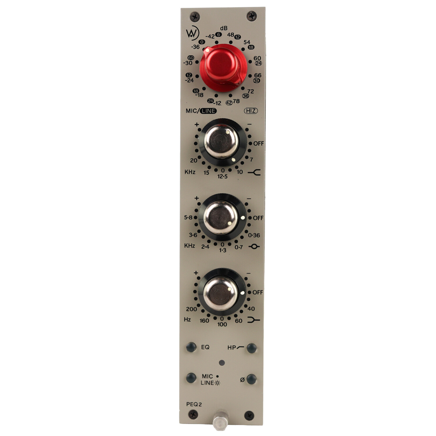 Wunder Audio PEQ2 Microphone Preamp/EQ Module #1520 (Used)
