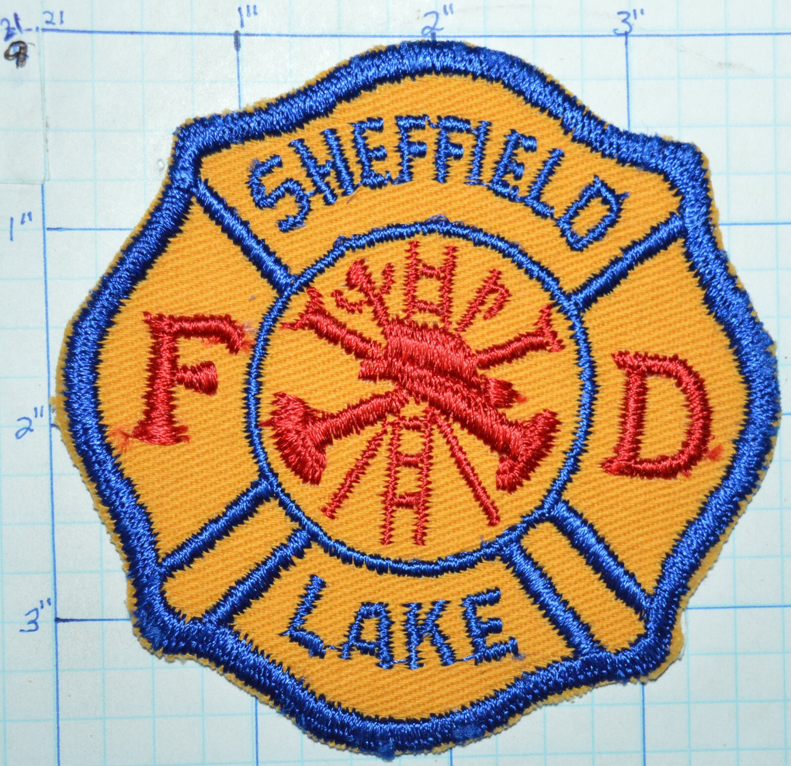 OHIO, SHEFFIELD LAKE FIRE DEPT PATCH