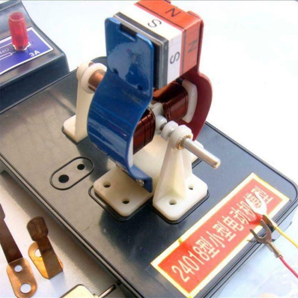 Simple DC Electric Motor Model Physics Teaching Educational Toy DIY Assemble Kit