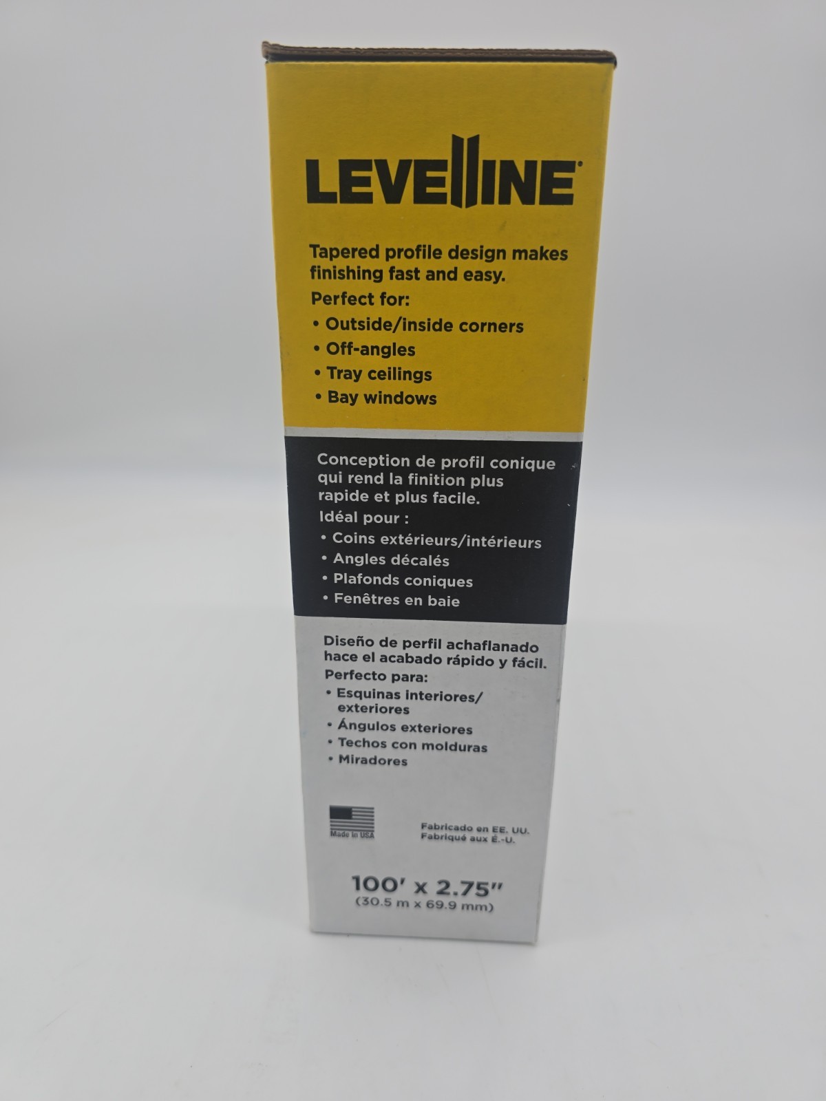 Levelline Certainteed Drywall Corner Tape 2.75”x100’
