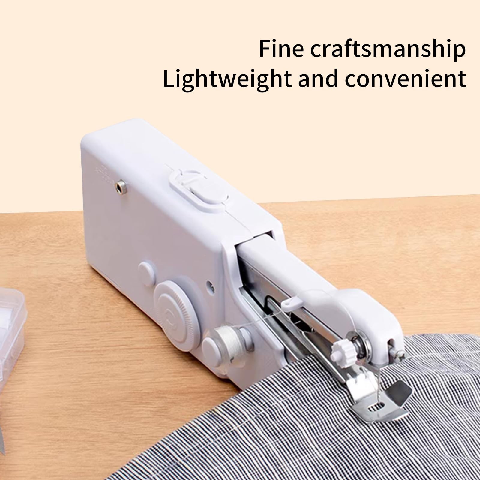 Handheld Sewing Machine, Mini Electric Portable Sewing Machine for Beginners,