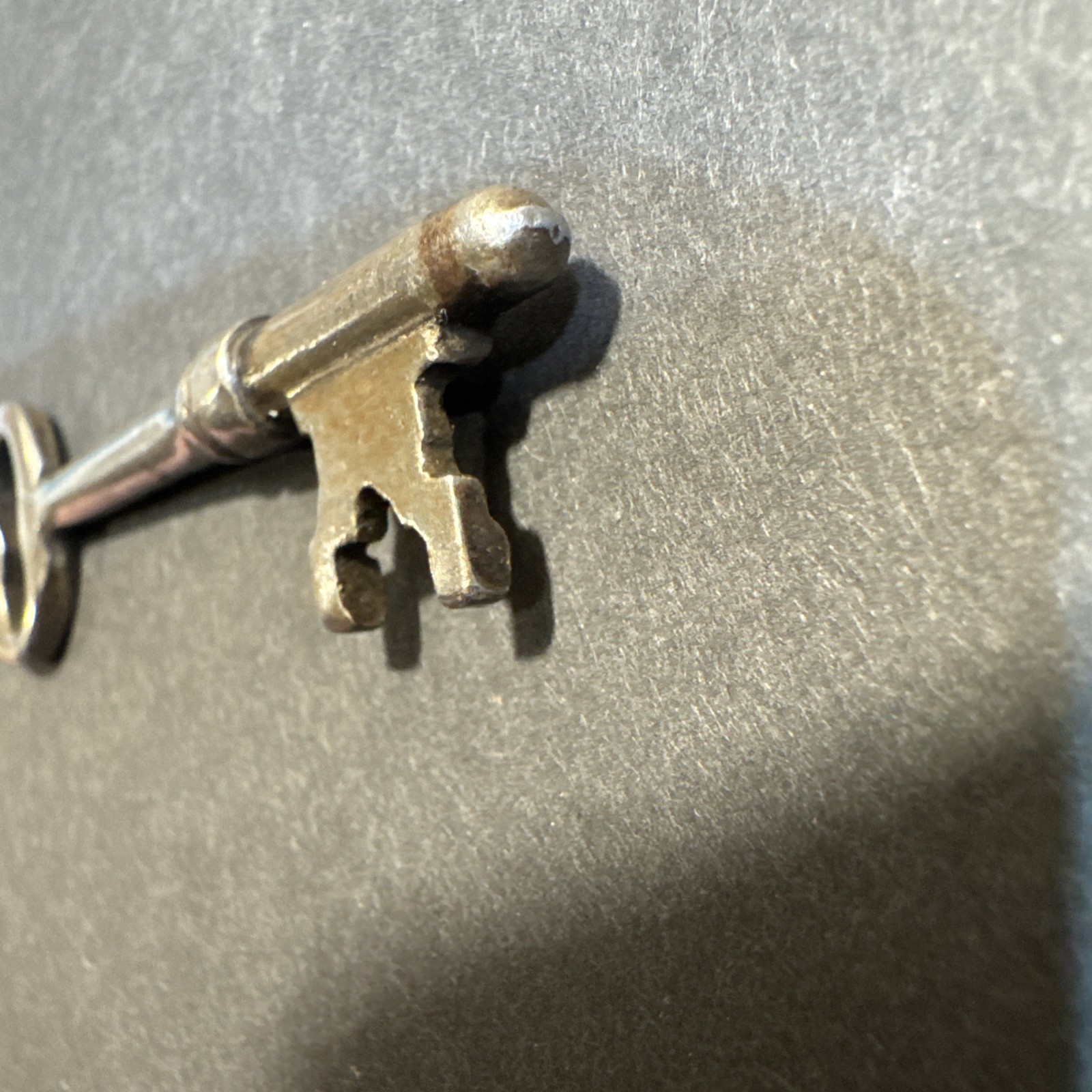 Antique No. 6 Warded Skeleton Key - Solid Barrel Replacement