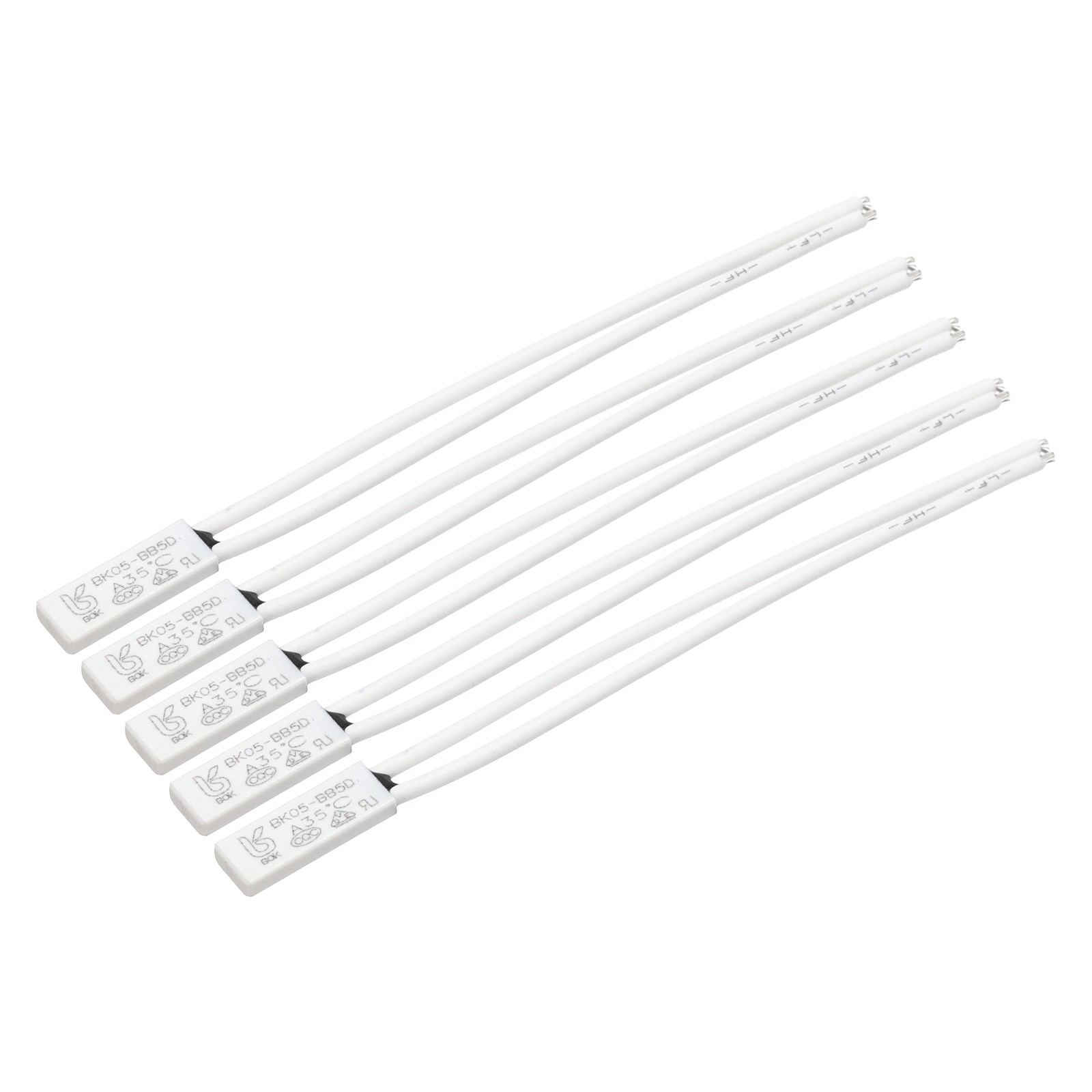 5Pcs KSD9700 Thermostat, 35C N.C 2A Bimetal Normally Closed Thermal Protector