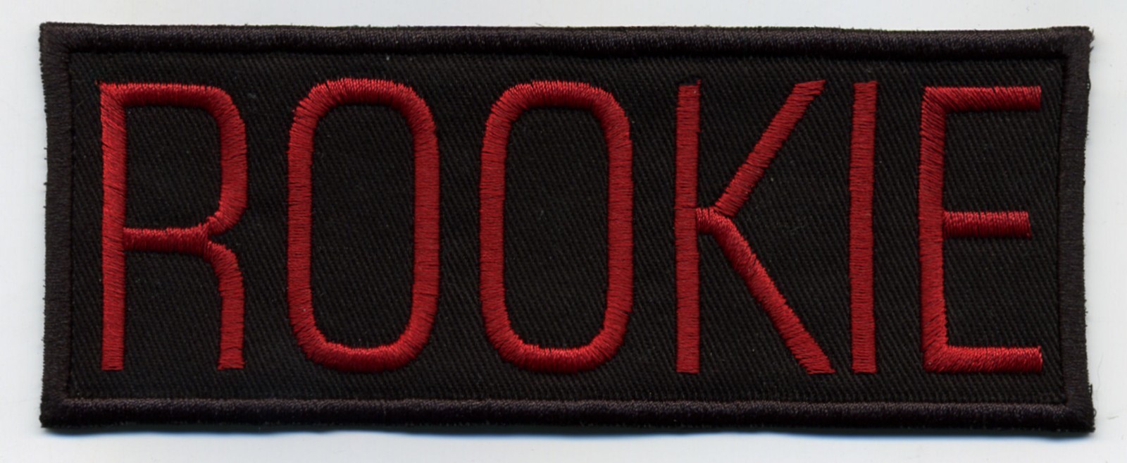 Ghostbusters Embroidered Name Tag Patch -- "ROOKIE" [video game style letters]