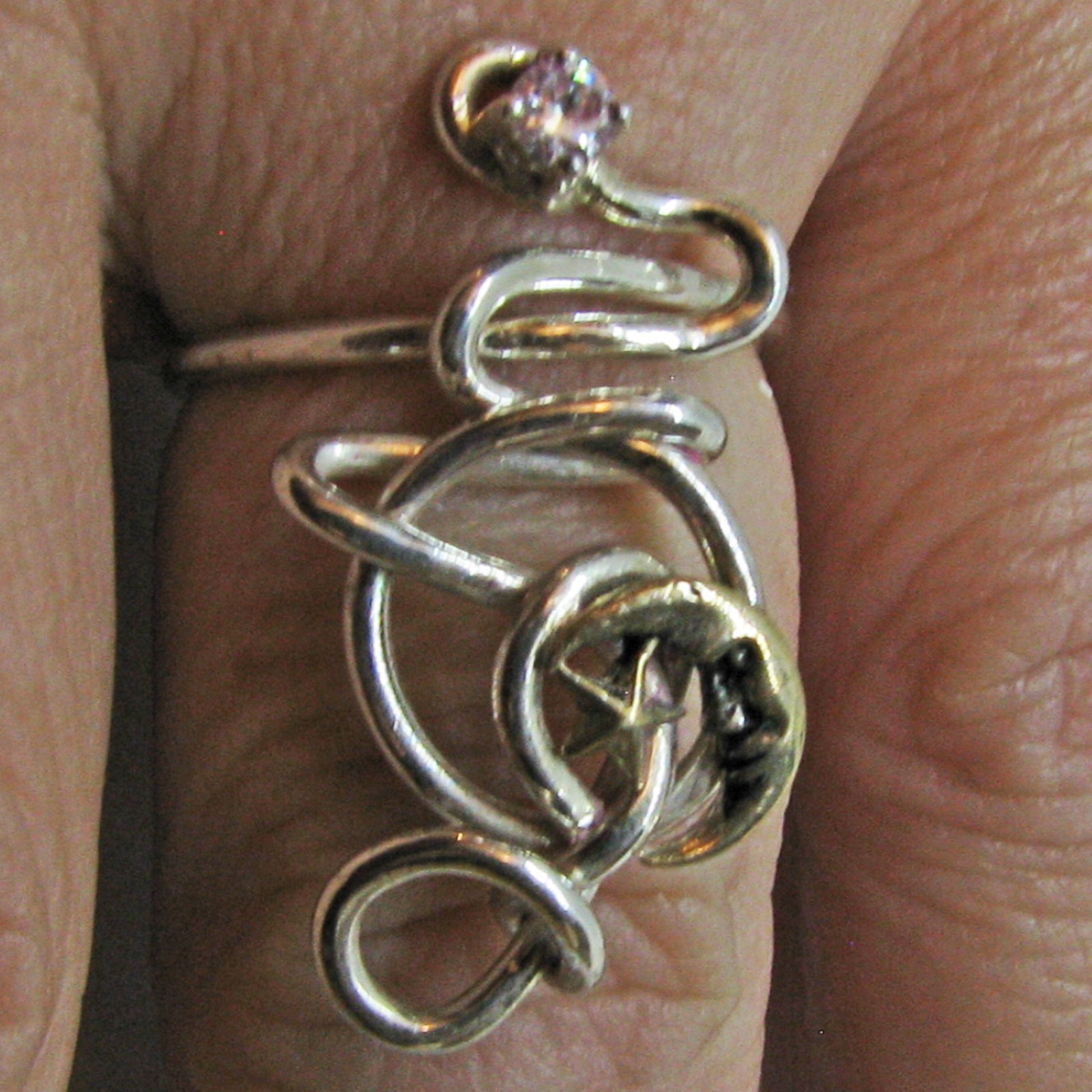 Unique Sterling Silver Hand Crafted Upcycled Flexi-Ring By SoniaMcD