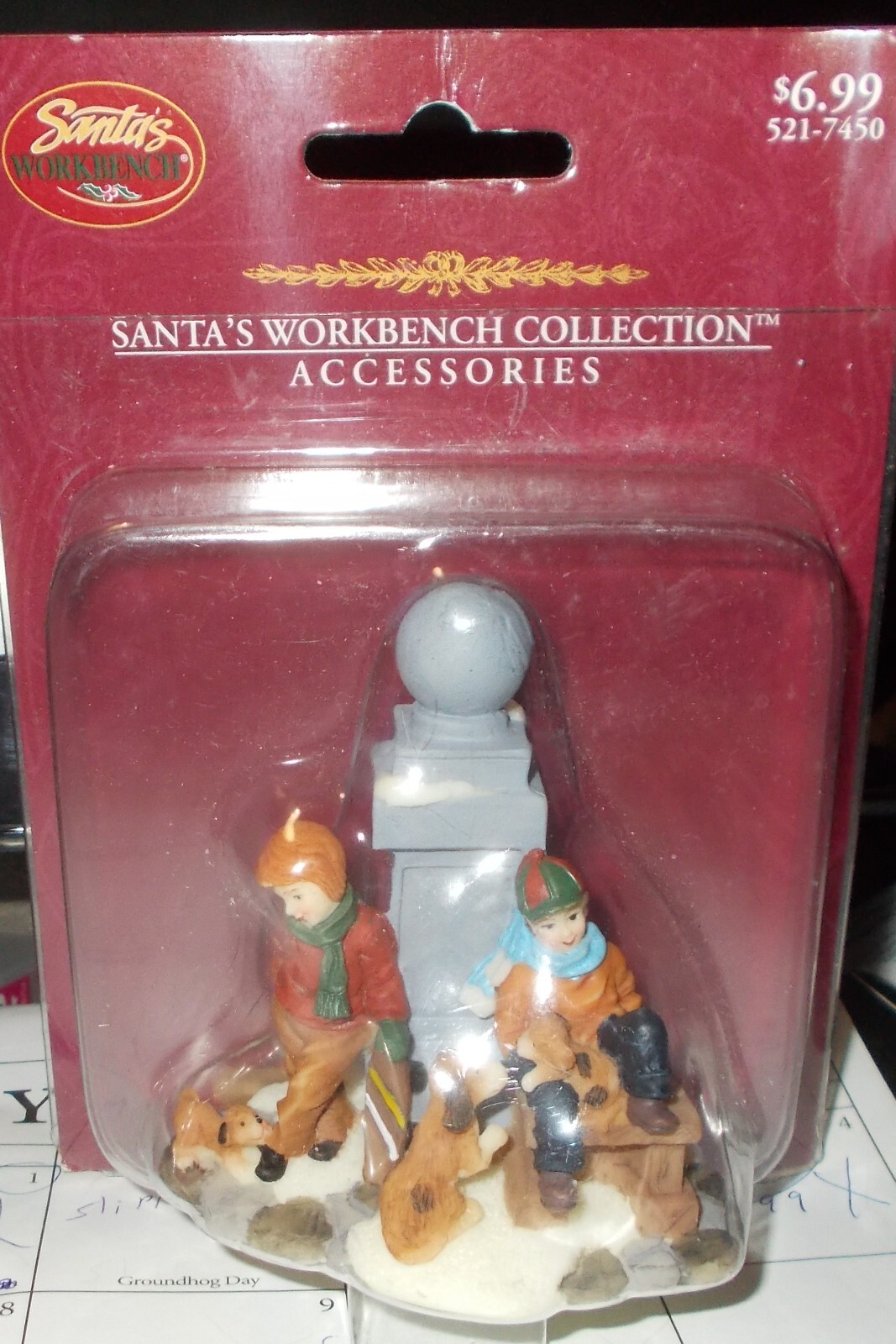 Santa's Workbench  Collection Accessories Christmas Globe Is 3  Inches Tall