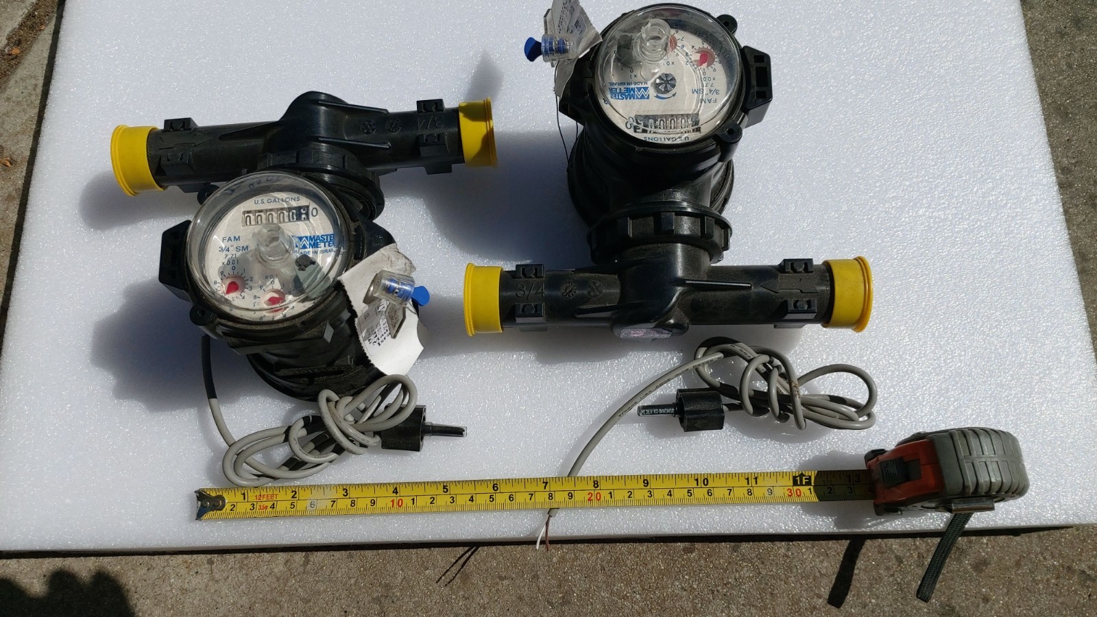 3/4" MASTER METER FAM's Flexible Axis Meter NSF-61 - NEW