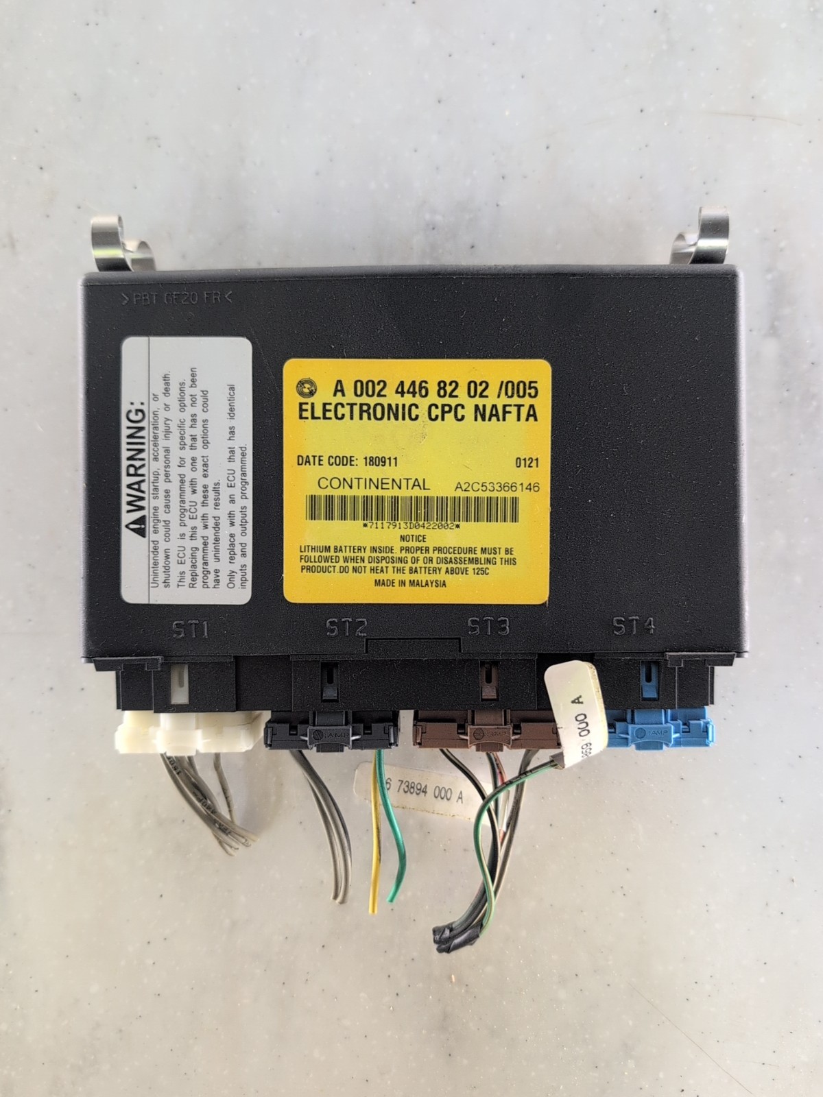 Freightliner Cascadia Cab Body Control Module CPC BCM A 002 446 82 02 /005 BC$
