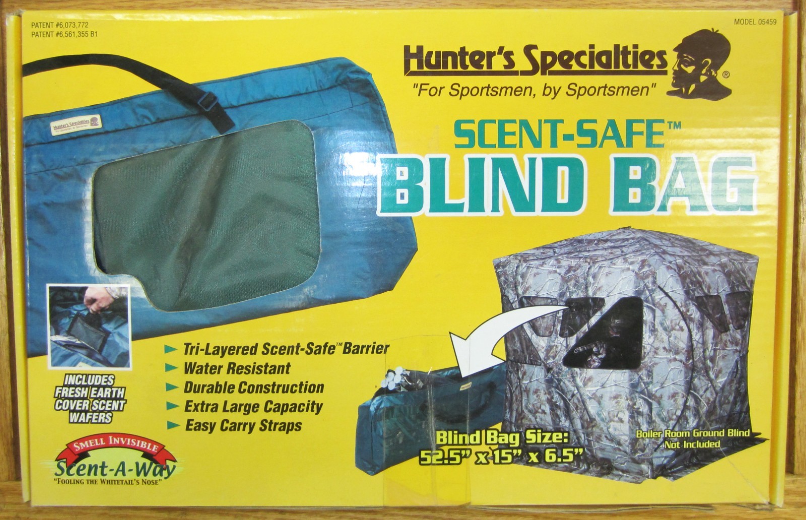 Hunters Specialties Scent Safe Blind Bag Water Resistant