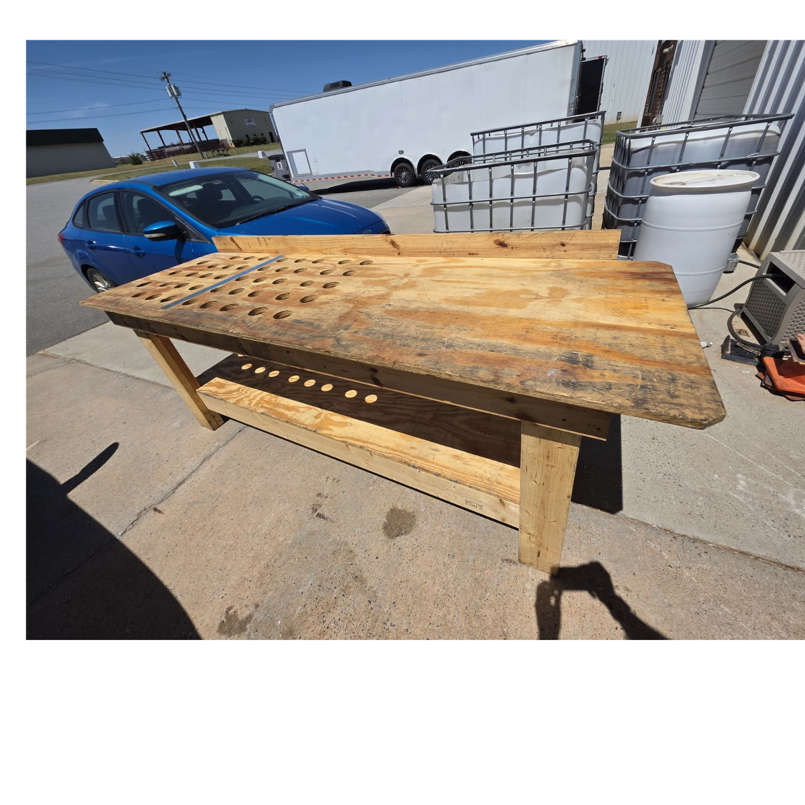 Woodworking / Machinist Workbench – Custom Top