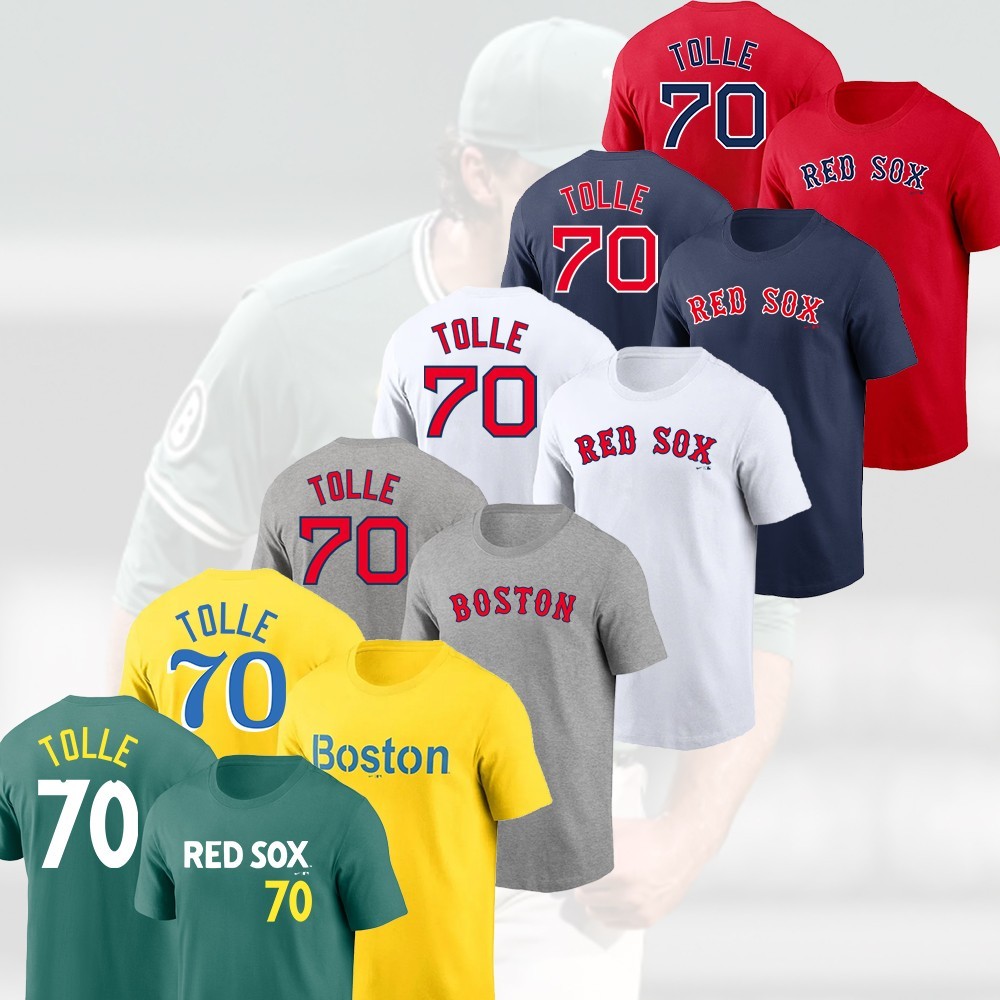 Payton Tolle #70 Boston Red Sox Team Name & Number Player Unisex Gifts For Fan