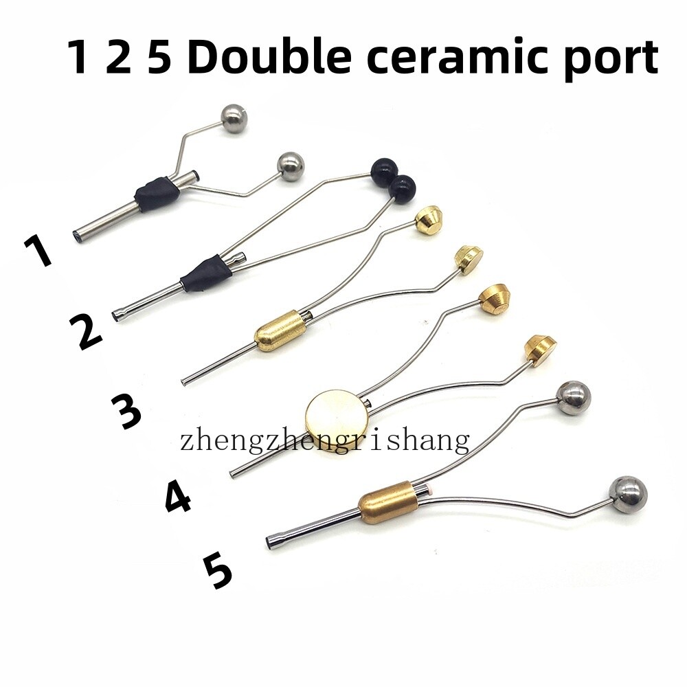 Fly Tying Bobbin Holder Ceramic Brass Fly Fishing Flies Baits Hook Making Tools