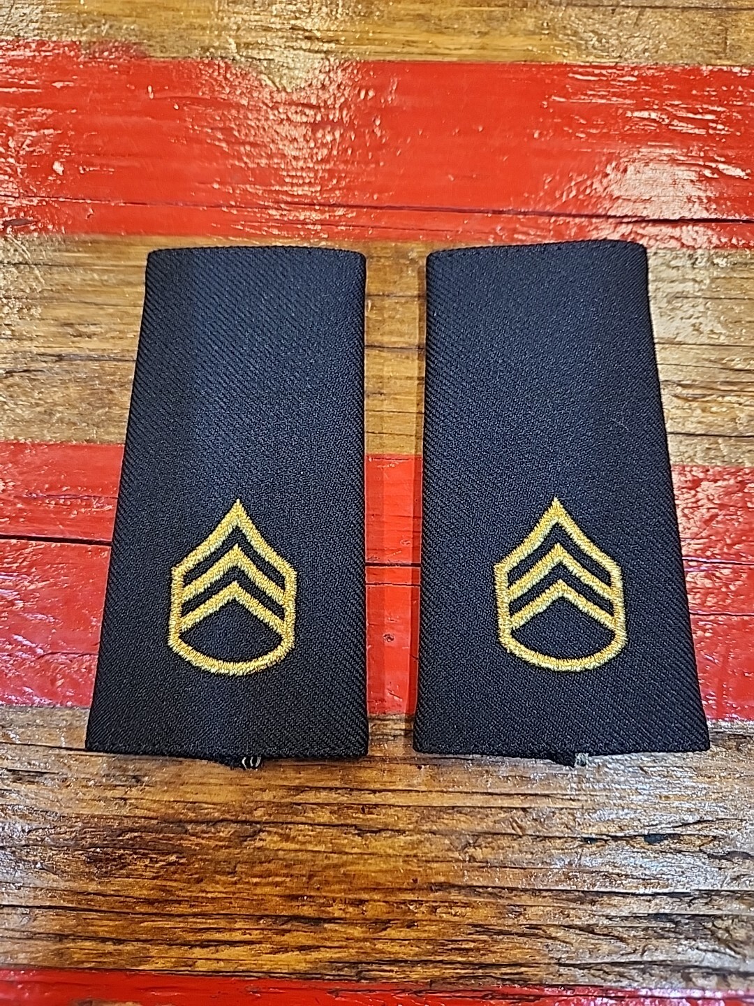 US Army Epaulette Shoulder SSG (Staff Sergeant) Male 3715