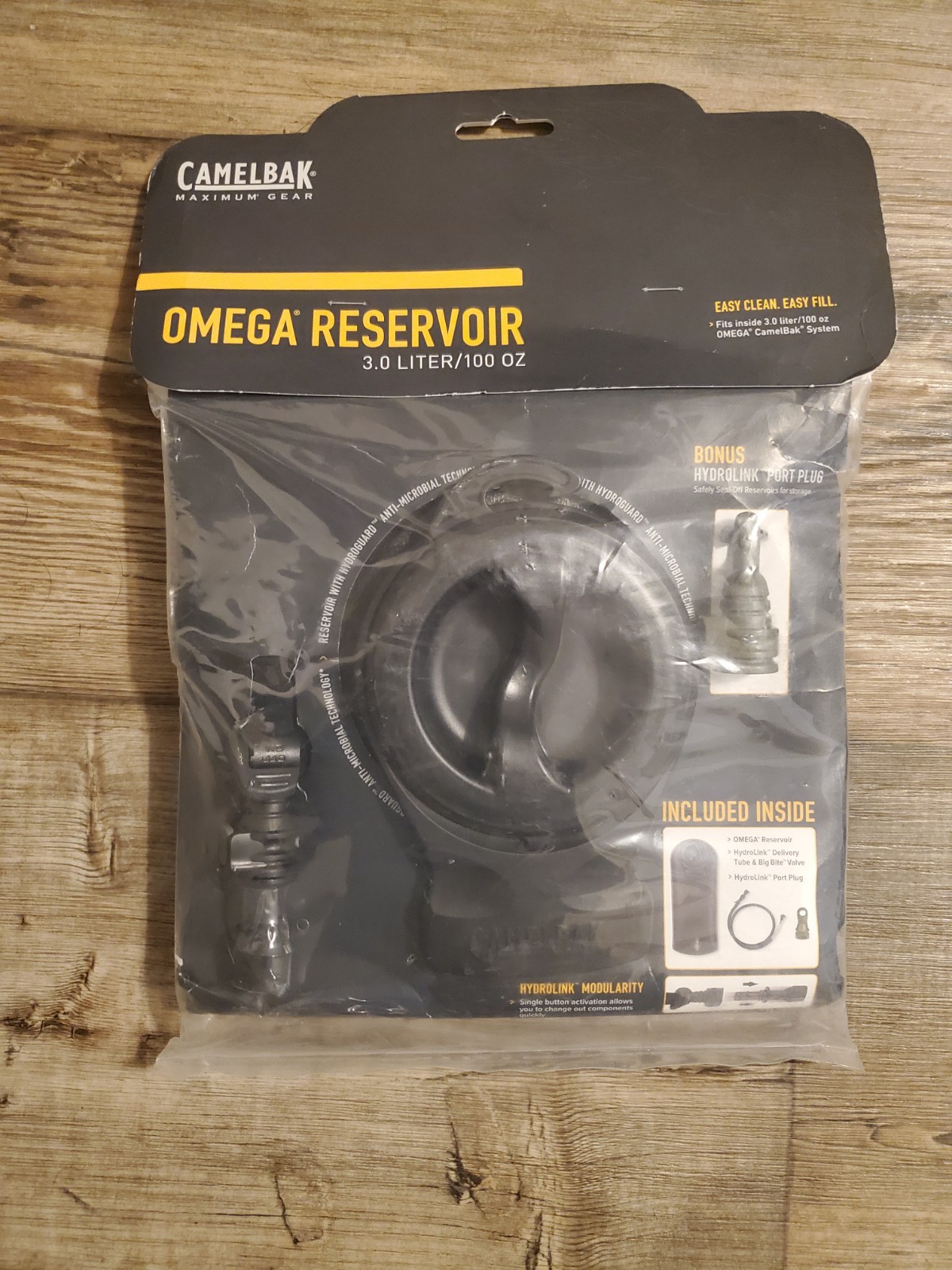 CamelBak Milspec Crux Reservoir - 100oz, Black, 3L Hiking Hunting Camping Prep